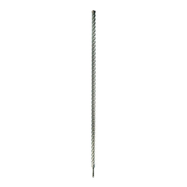 HHW ดอกสว่านโรตารี่ 4-คัตเตอร์ SDS PLUS 25.0 มม. ยาว 1000 มม. Hammer drill bit 4-CUTTER SDS PLUS Size 25.0 mm. Length 1000 mm. 10.100320