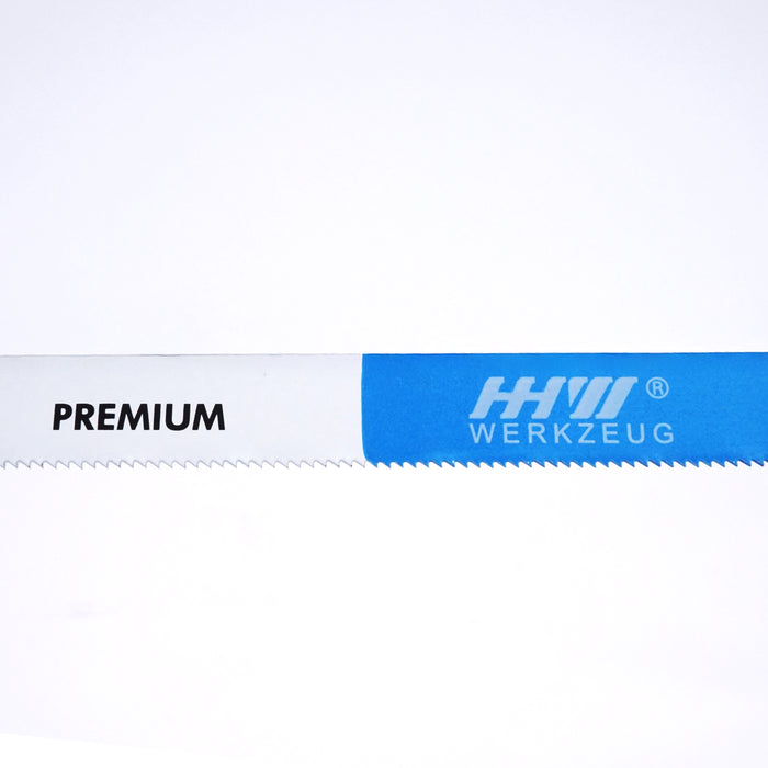 HHW ใบเลื่อยเหล็กและสแตนเลส เคลือบโคบอลต์ 18 ฟัน 100 ชิ้น HACKSAW BLADE XTREME BI-METAL HSSCO8 18 TOOTH 100 pcs. 10.100778