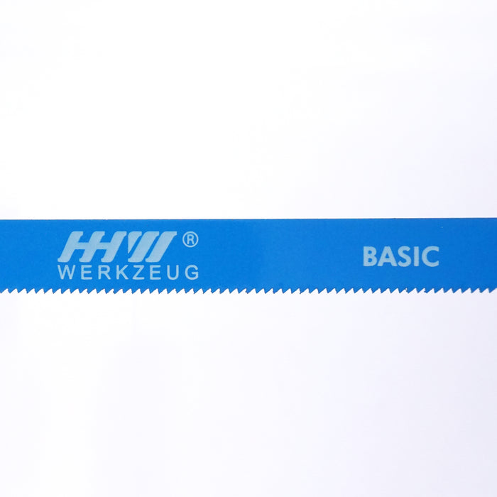 HHW ใบเลื่อยเหล็กไฮ-คาร์บอน 18 ฟัน HACKSAW BLADE FLEXIBLE HI-CARBON STEEL 18 TOOTH 10.101014