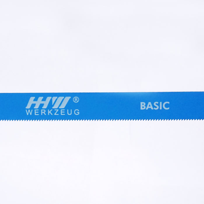 HHW ใบเลื่อยเหล็กไฮ-คาร์บอน 24 ฟัน HACKSAW BLADE FLEXIBLE HI-CARBON STEEL 24 TOOTH 10.101015