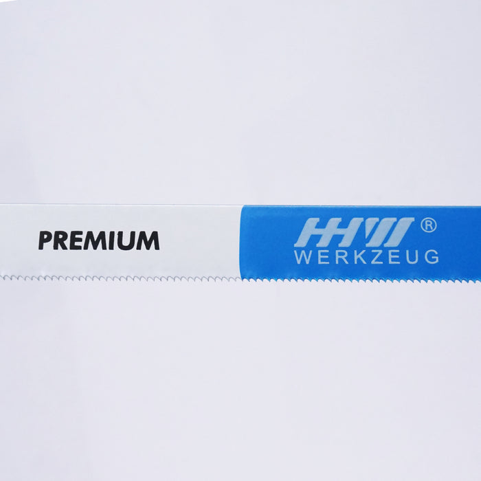 HHW ใบเลื่อยเหล็กและสแตนเลส เคลือบโคบอลต์ 24 ฟัน HACKSAW BLADE XTREME BI-METAL HSSCO8 24 TOOTH 10.101016