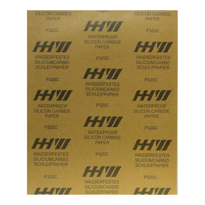 HHW กระดาษทรายน้ำ เบอร์ 320 Waterproof sanding paper Grit 320 10.101115