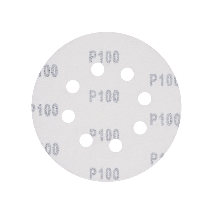 HHW กระดาษทรายกลมหลังสักหลาด 5 นิ้ว เบอร์ 100 Velcro sanding disc 5" Grit 100 10.101448