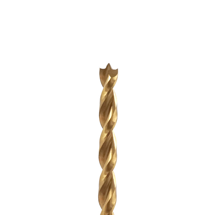 HHW ดอกสว่านเจาะไม้ พรีเมียม 4.0 มม. Precision twist drill bit HSS TIN Size 4.0 mm. 10.101758