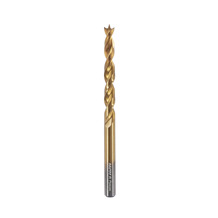 HHW ดอกสว่านเจาะไม้ พรีเมียม 3.0 มม. Precision twist drill bit HSS TIN Size 3.0 mm. 10.101757
