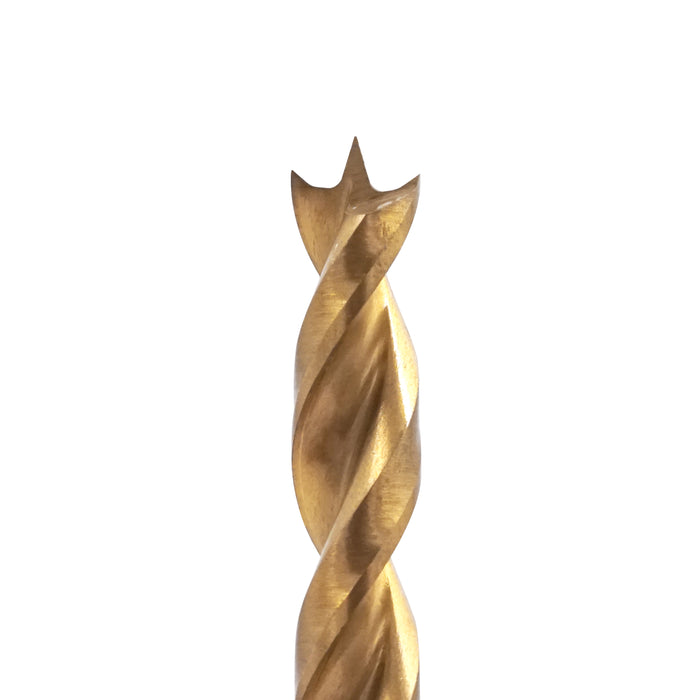 HHW ดอกสว่านเจาะไม้ พรีเมียม 3.0 มม. Precision twist drill bit HSS TIN Size 3.0 mm. 10.101757