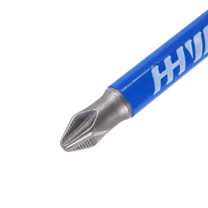 HHW ดอกไขควง พร้อมแม่เหล็ก 65 มม. (แพ็ค 10 ชิ้น) PH2 Supergrip Magnetic Screwdriver Bit 65 mm. (10 pcs.) 10.101864