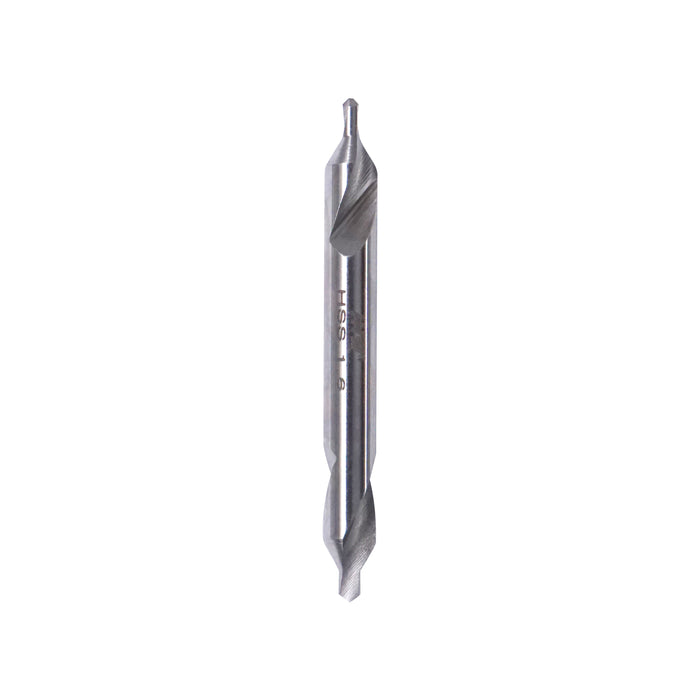 HHW ดอกนำศูนย์ HSS DIN 333 Form A 1.60x4.00 มม Center Drill HSS DIN 333 Form A 1.60x4.00 mm 10.102302