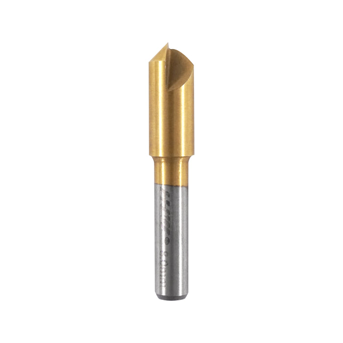 HHW ดอกเคาเตอร์ซิงค์ฟันเดี่ยว ขนาด 12.0 มม Counter Sink 90° DIN 335C TIN Size 12.0 mm 10.102320
