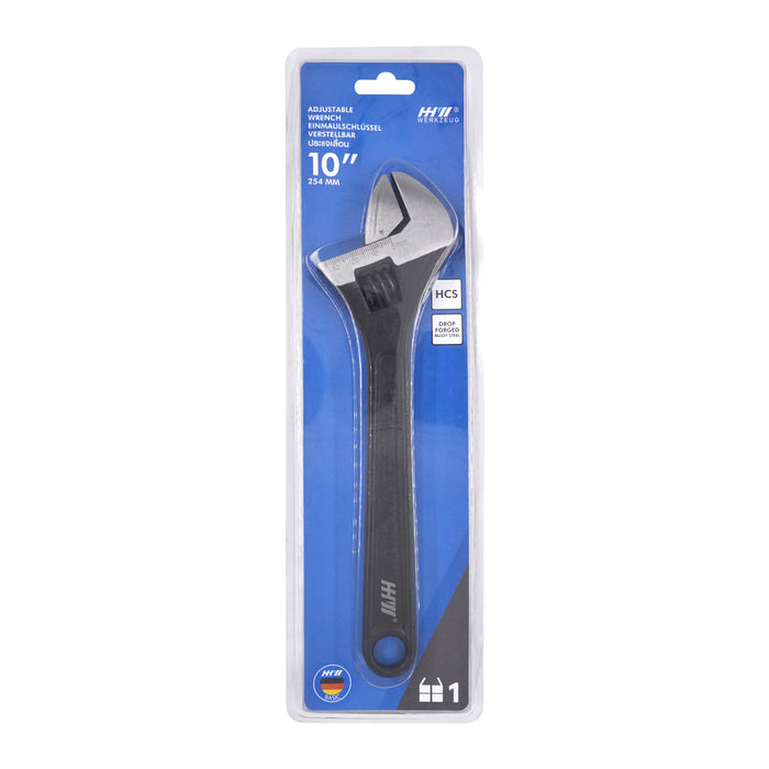 HHW ประแจเลื่อน 10 นิ้ว Adjustable open-end wrench 10" 11.100055