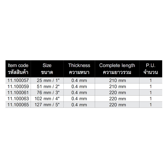 HHW เกรียงโป๊วสีสแตนเลส 1 นิ้ว Scraper Stainless Steel 1" 11.100057