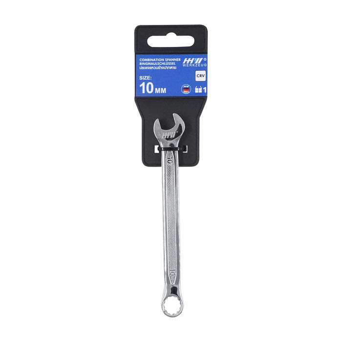 HHW ประแจแหวนข้างปากตาย ขนาด 10 มม Combination spanner 10 mm 11.200006