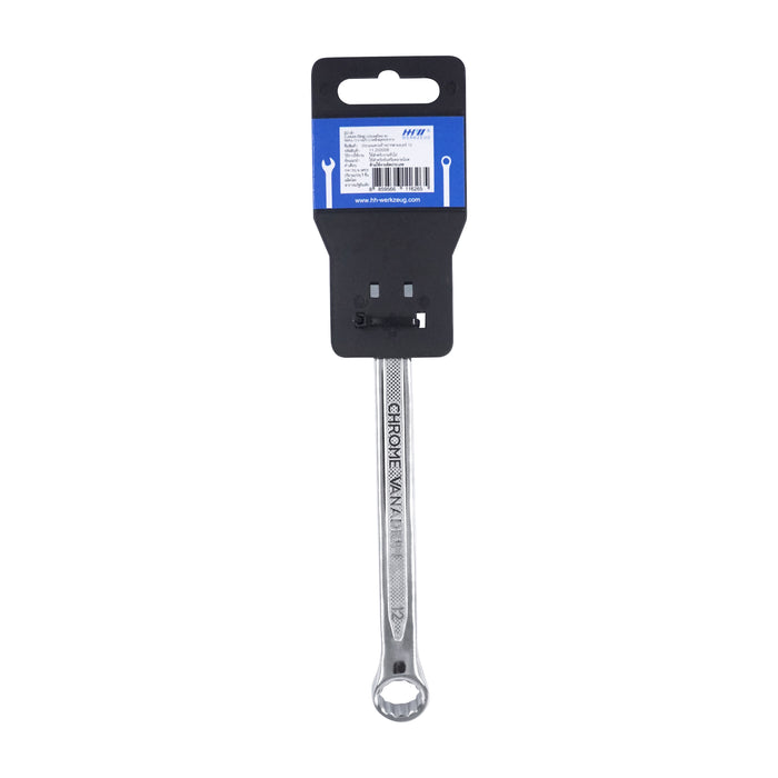 HHW ประแจแหวนข้างปากตาย ขนาด 12 มม Combination spanner 12 mm 11.200008