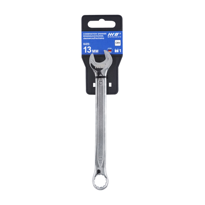 HHW ประแจแหวนข้างปากตาย ขนาด 13 มม Combination spanner 13 mm 11.200009