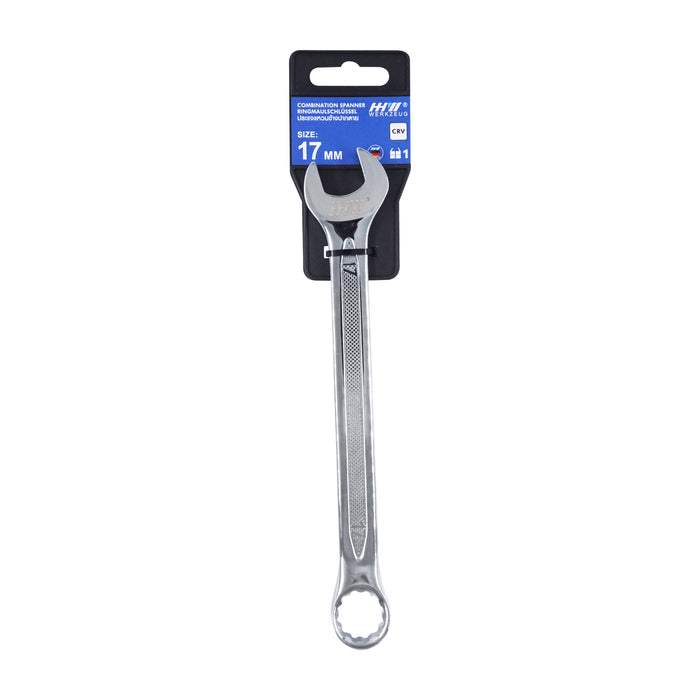 HHW ประแจแหวนข้างปากตาย ขนาด 17 มม Combination spanner 17 mm 11.200013